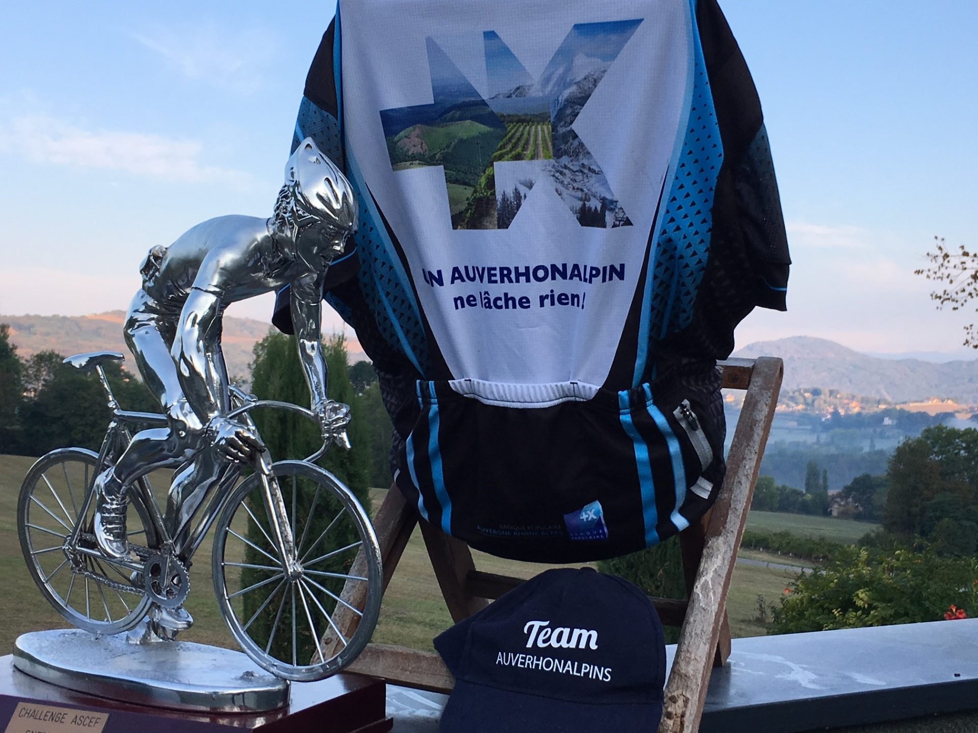 Trophée de AURA Sports remporté par la Banque Populaire Auvergne Rhône Alpes